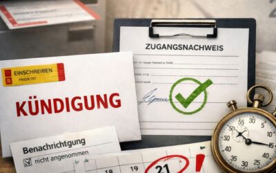 Kündigung per Einschreiben – Zugang, Beweis und Fristen